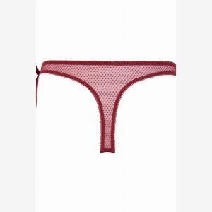 Hunkemöller Bebe Thong in Red now 2  Save 75 from 8