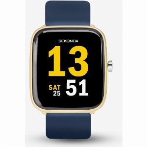 Enjoy 24 Discount on Sekonda Mens Motion Blue Smartwatch 30050