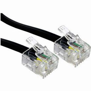 Get 92 Discount on 75m Black RJ11 ADSL Modem Cable