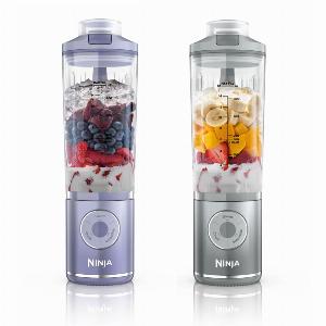 Ninja Kitchen Ninja Blast MAX 2Pack Cordless Blender Lavender Silver 622356350891