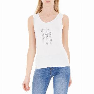 Ottieni uno sconto del 29 sulla canotta girocollo del brand FRACOMINA