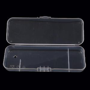 Boîte de rangement pratique en plastique transparent pour rasoir