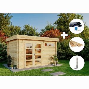 Bénéficiez de 10  de réduction sur labri de jardin Leandro28 ECO Set