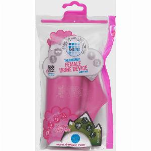 Shewee Female Urine Device Pink