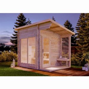 Bénéficiez de 20 de remise sur le sauna extérieur FinnTherm Lizzy S