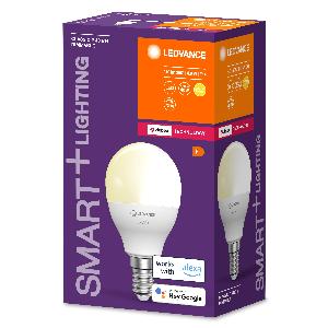 LEDVANCE Lampadina LED Smart con tecnologia ZigBee attacco E14 dimmerabile bianco caldo 2700 K sostituisce le lampadine a incandescenza da 40 W SMART Mini bulb dimmerabile confezione da 1