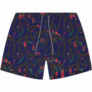 Tulum Navy Palm Swim Trunks Now 78 Save 20 Off Original Price