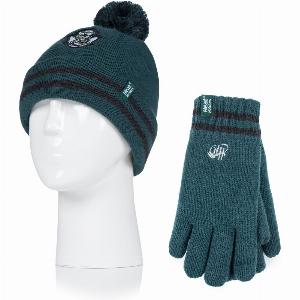 Enjoy a 33 discount on Harry Potter Slytherin kids thermal hat and gloves set