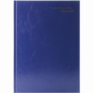 5 Star Academic Diary Week To View A5 Blue 20252026 KF3A5ABU25