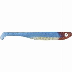 Balzer Edition Zander Kauli Farbe BlauSilberRot Länge 15cm 3 Stück 48334 Gummifisch Kunstköder Raubfischköder