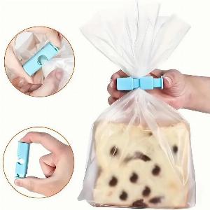 1358PCS Clip per sacchetti sigillanti per alimenti Strumenti per la conservazione di alimenti freschi riutilizzabili Morsetto sigillante in plastica Snack Pane Sigilla sacchetti Clip per la conservazione della cucina di casa 3PCS