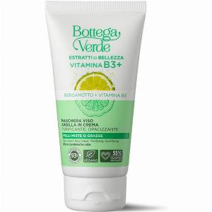Bottega Verde Maschera Viso Crema al Bergamotto e Vitamina B3  1099