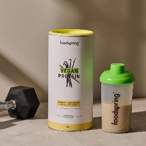 Protéine Végétale 750 g  Saveur Vanille  Poudre avec Vitamines et Minéraux