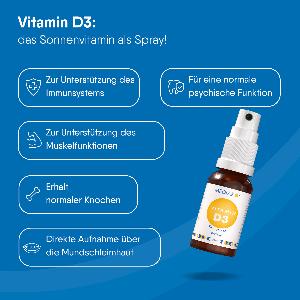 Mediakos Vitamin D3 1000 IE Vital Spray
