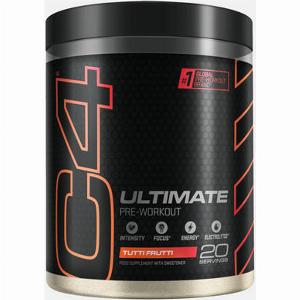 C4 Ultimate PreWorkout Cellucor Nouvelle formule Tutti Frutti 508 grammes 20 doses
