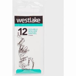Westlake Double Snap Roller Swivel Size 12  10 Pieces  White White