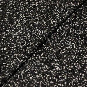 Tweed en laine noir et blanc  Coupon de 190 m à 2831  après 5