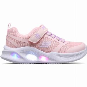 Skechers Sola Glow  Sneakers Bébé  Rose  Pointure 325  Plastique
