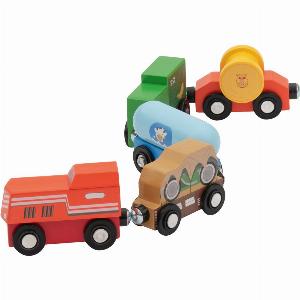 Réduction de 25 sur le train en bois lupilu à charges