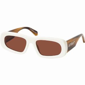 Get 20 Discount on Unisex OffWhite Austin OERI065 0164 Rectangle Sunglasses