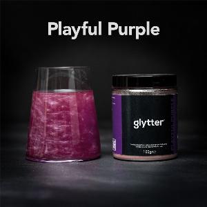 Glytterpulver  macht atemberaubenden Schimmer im Getränk  Lila 100g  Vorteilspack MHD 21092025