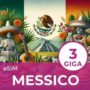 eSim Messico 3GB per 15 giorni ora a 1130 con 3 di sconto