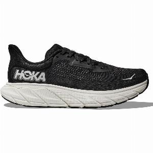 Hoka Arahi 7 Womens Running Shoes  Black  White  Black  Standard  105
