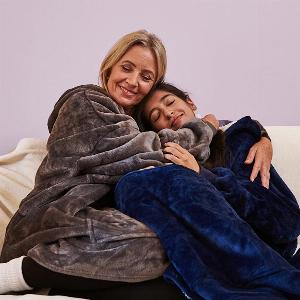 Hoodie Blanket 2Pack