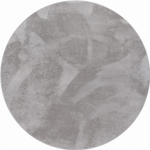Tappeto soffice Solina grigio  200 cm rotondo