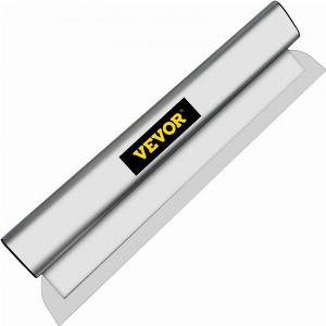 VEVOR Dekorspachtel 60 cm x 138 cm x 54 cm Breitspachtel 068 kg Trockenbau Flächenspachtel 05 mm Klingenstärke Fassadenspachtel aus Edelstahl Gipserspachtel zum Verputzen von Wänden  Decken