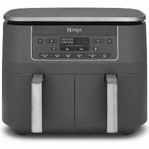 Ninja 6 in 1 Dual Zone Air Fryer 76L DZ300UK  Gun Metal Grey