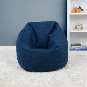 30 Discount on Rucomfy Veneto Kids Classic Bean Bag Chair in Navy