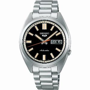 5 Sports SNXS Deep Black Wash Classic Sports 375mm Mens Watch Black