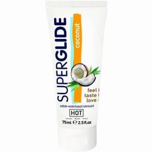 HOT Edibles Superglide Gleitmittel 75ml Kokosnuss  Jetzt nur 1231