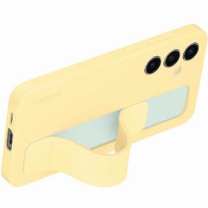 Samsung Standing Grip Case für Galaxy S24 FE blau gelb