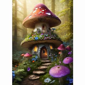 Puzzle Maison Champignon des SousBois Alipson à 895  10 