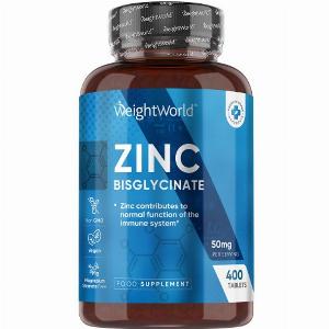 Enjoy 10 Off WeightWorld Zinc Tablets 50 mg 400 Count for 6 Months