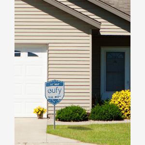 eufy Security Yard Sign White