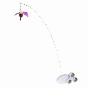 TIAKI Moulin à vent pour chat avec abeille chat