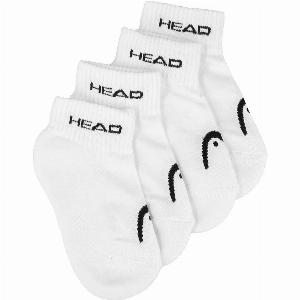 HEAD Performance Crew Chaussettes De Tennis Pack De 3 Enfants  Blanc