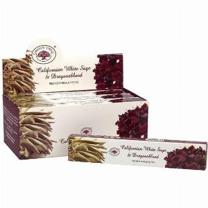 50 Rabatt auf Green Tree Räucherstäbchen Kalifornischer Weißsalbei  Drachenblut 15g