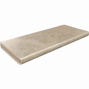 Carrelage Margelle Piscine Effet Pierre 28x665 R11 Hématite
