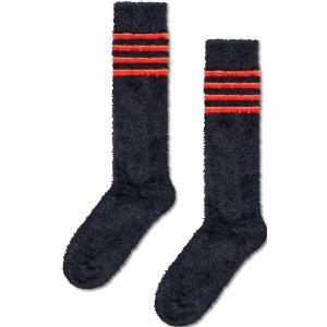 Fluffy Slouch Sock  Cozy  Fun Knee High Socks