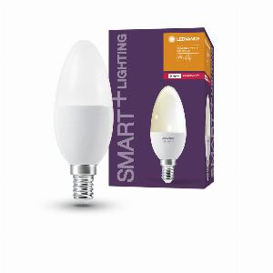 Ledvance smart lampada led zigbee classic dim 49w 220v fr e14 470 lm 2700 k bianco caldo