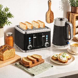 Save 22 on HOMCOM Kettle  Toaster Set 3000W 17L Black
