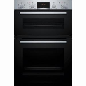 Bosch MBA533BS3B Series 4 60cm Built In Double Electric Oven Stainless Steel
