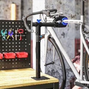 HOMCOM Support de réparation de vélo réglable en hauteur charge max 25kg montage entretien reparation VTT vélo de route