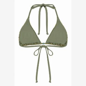 Hunkemöller Haut de bikini triangle Cali Vert