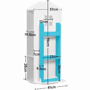 Enjoy 31 Discount on Childrens Rotating House Frame Bookshelf