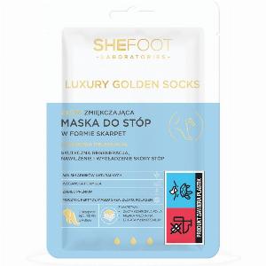 Calze Dorate Shefoot Maschera Ammorbidente per Piedi ora 499